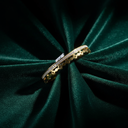 18K Gold Plated Elegant Diamond-Accented Bracelet