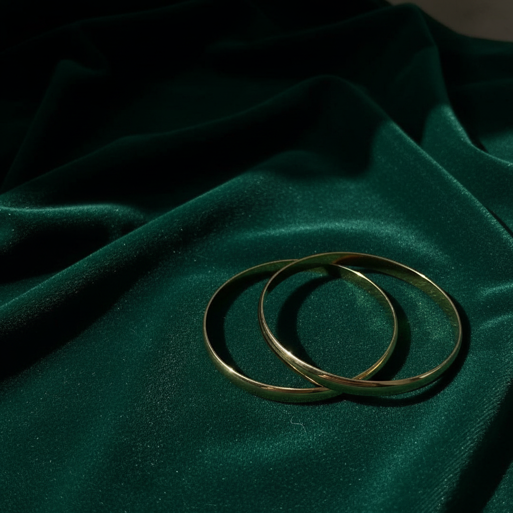 18K Gold-Plated Minimalist Rings