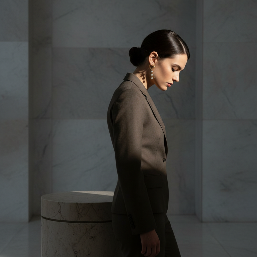 18K Gold Plated Hoop Earrings with Clear Gemstone Dangles