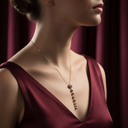 18K Gold Plated Star Multicolor Gemstone Necklace