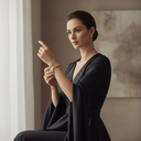 18K Gold-Plated Hexagonal Gemstone Bracelet