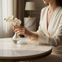 18K Gold-Plated Multicolor Gemstone Bracelet with Heart-Shaped Centerpiece