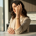 18K Gold-Plated Geometric Pattern Bracelet