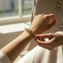 18K Gold Plated Luxury Crystal Bangle Bracelet