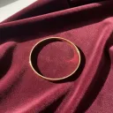 18K Gold-Plated Bangle Bracelet